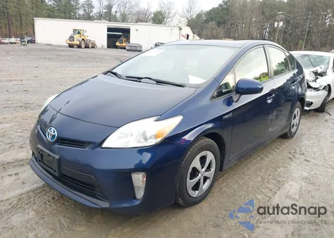 2012 Toyota Prius Two из США, поврежденный, VIN JTDKN3DU2C1547732